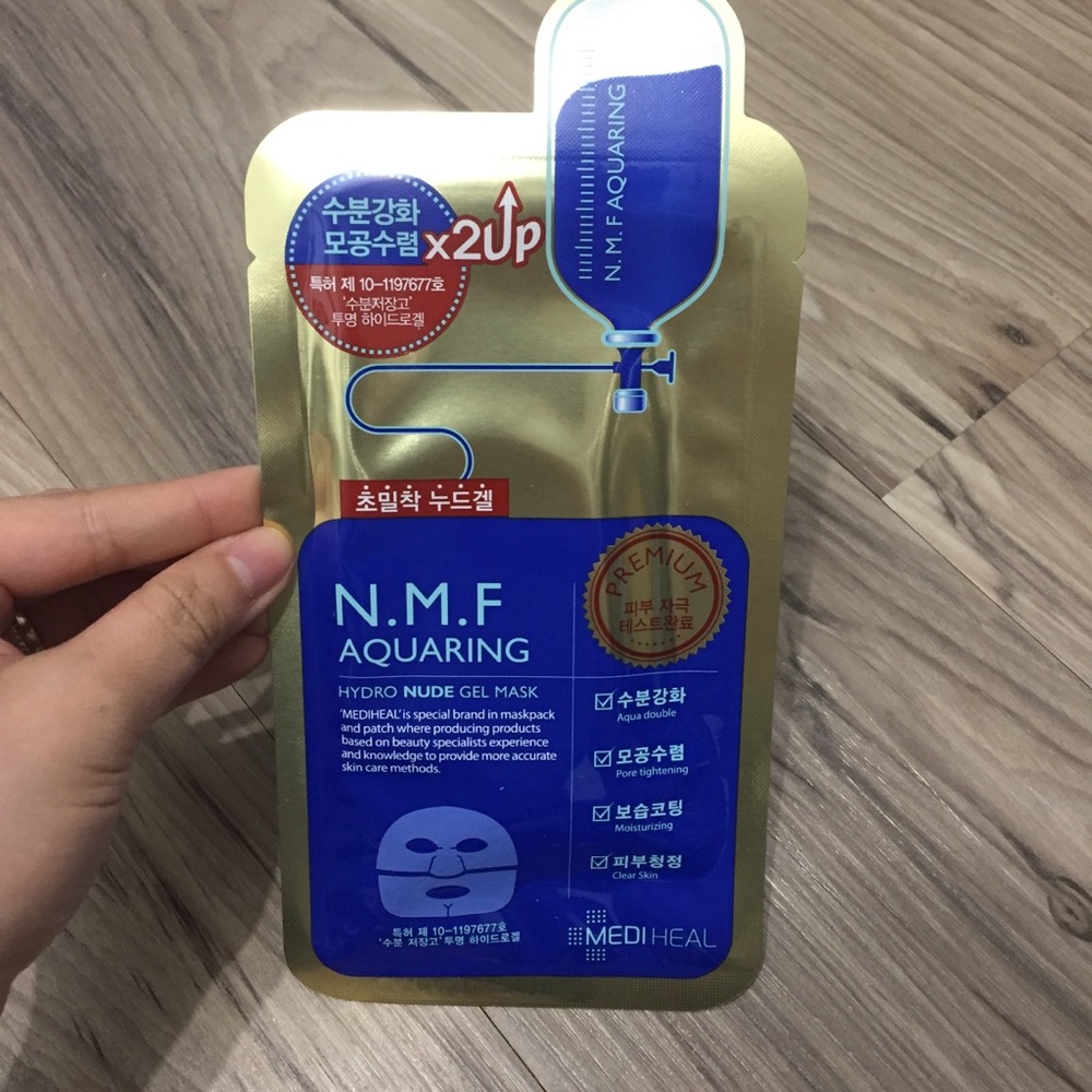 BOGO Mediheal NMF Aquaring Hydro Gel Nude Gel Mask